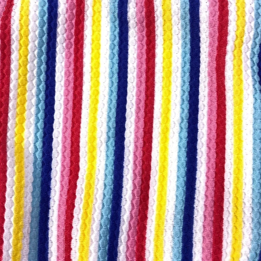ONIA Rainbow Stripe Bikini Swim Bottom L
